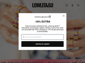 'lowlitaandyou.com' screenshot