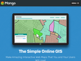 'mangomap.com' screenshot