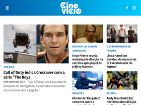 'cinevicio.com.br' screenshot