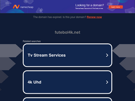 'futebol4k.net' screenshot