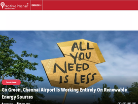 'nativeplanet.com' screenshot