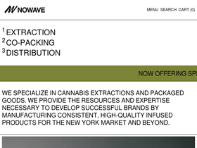 nowave.com homepage screenshot