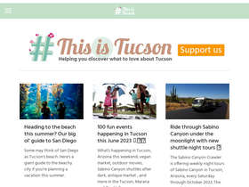 'thisistucson.com' screenshot