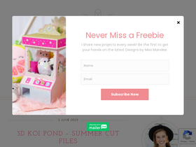 'designsbymissmandee.com' screenshot