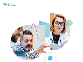 'kinsahealth.com' screenshot