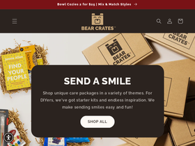 bearcrates.com homepage screenshot