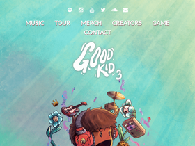 'goodkidofficial.com' screenshot