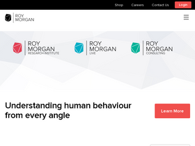 'store.roymorgan.com' screenshot