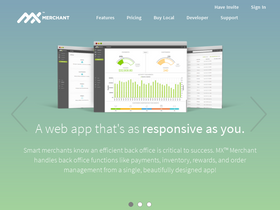 'mxmerchant.com' screenshot