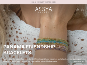 assyalondon.com homepage screenshot