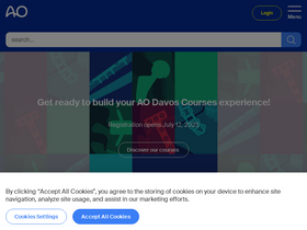 'aofoundation.org' screenshot