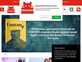 'kirmizikedi.com' screenshot