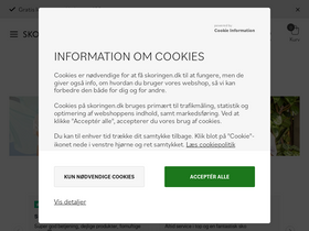 'skoringen.dk' screenshot