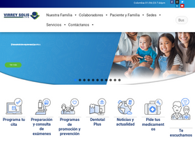 'virreysolisips.com' screenshot