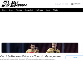 'bolanusantara.com' screenshot