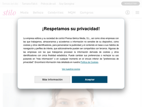 'stilo.es' screenshot
