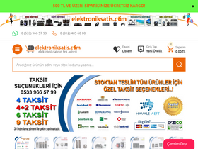 'elektroniksatis.com' screenshot