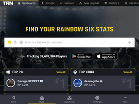 R6 Stats - R6 Tracker, Leaderboards, & More!