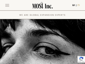 'mostinc.co' screenshot