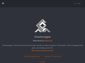 'warmind.io' screenshot