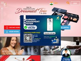 'myvestige.com' screenshot