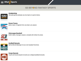'whatifsports.com' screenshot