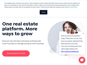 'propdata.net' screenshot