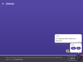 'ovago.com' screenshot