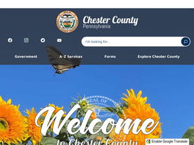 'chesco.org' screenshot