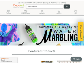 'decoart.com' screenshot