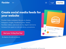 'flockler.com' screenshot