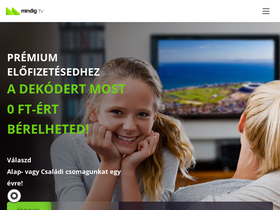 'mindigtv.hu' screenshot