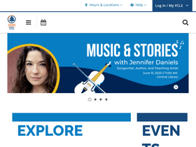 'fulcolibrary.org' screenshot