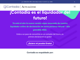 'contadia.com' screenshot