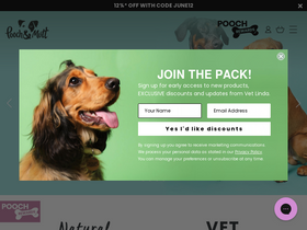 'poochandmutt.co.uk' screenshot