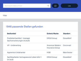 'munichre-jobs.com' screenshot