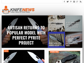 'knifenews.com' screenshot