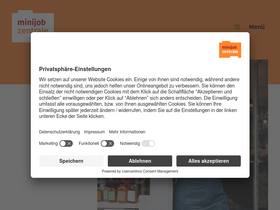 'minijob-zentrale.de' screenshot