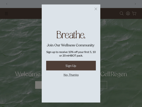 breathestudios.com.au homepage screenshot