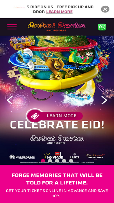 dubaiparksandresorts.com