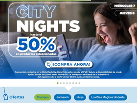 'farmaciasmedicity.com' screenshot