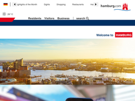 'hamburg.com' screenshot
