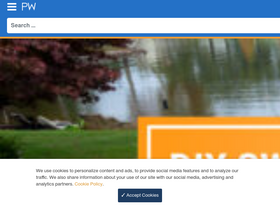 'poolwarehouse.com' screenshot