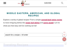 'hildaskitchenblog.com' screenshot
