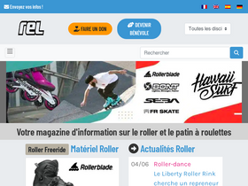 'rollerenligne.com' screenshot