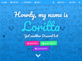 'loritta.website' screenshot