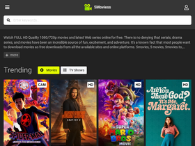 '5moviess.com' screenshot