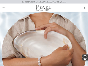 'pearlparadise.com' screenshot