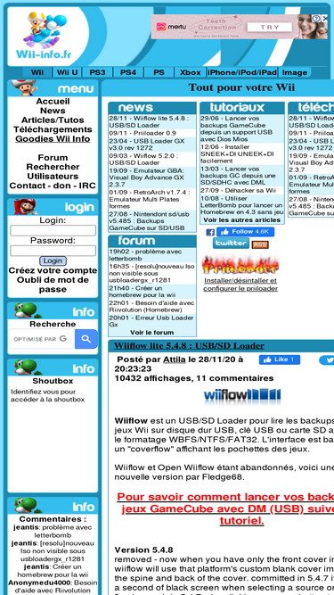 Télécharger Wiiflow lite 5.4.8 : USB/SD Loader(page 29) - Wii Info