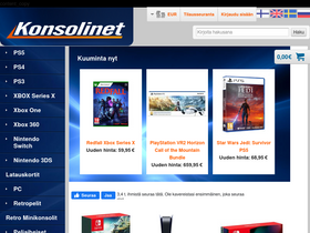 'konsolinet.fi' screenshot